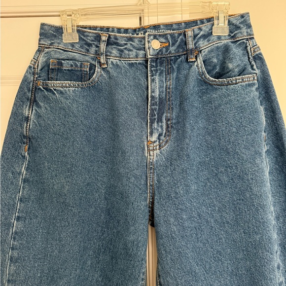 Primark Dark Blue Women's Barrel Cut Jeans - Picture 5 of 8